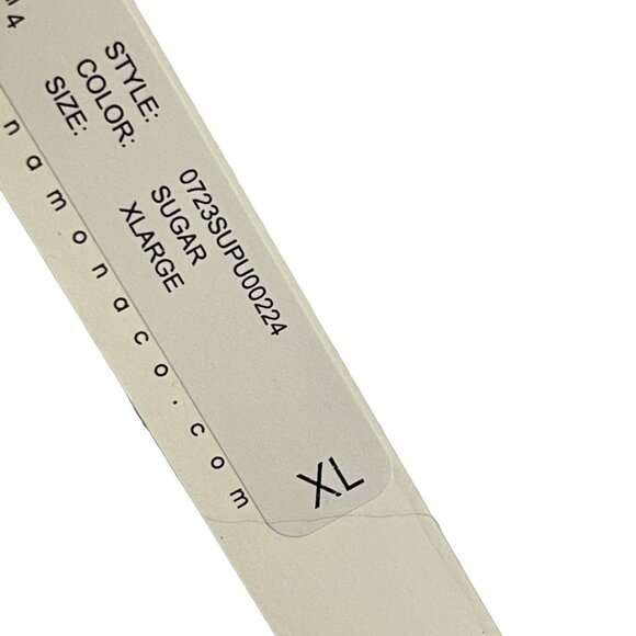 Susana Monaco Jumpsuit White One-Shoulder Strappy Stretch Jersey Size XL NWT - Picture 5 of 8